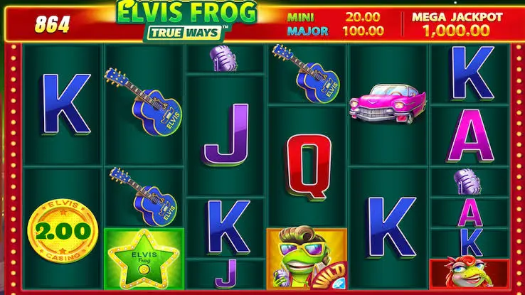 Elvis Frog TRUEWAYS official game artwork